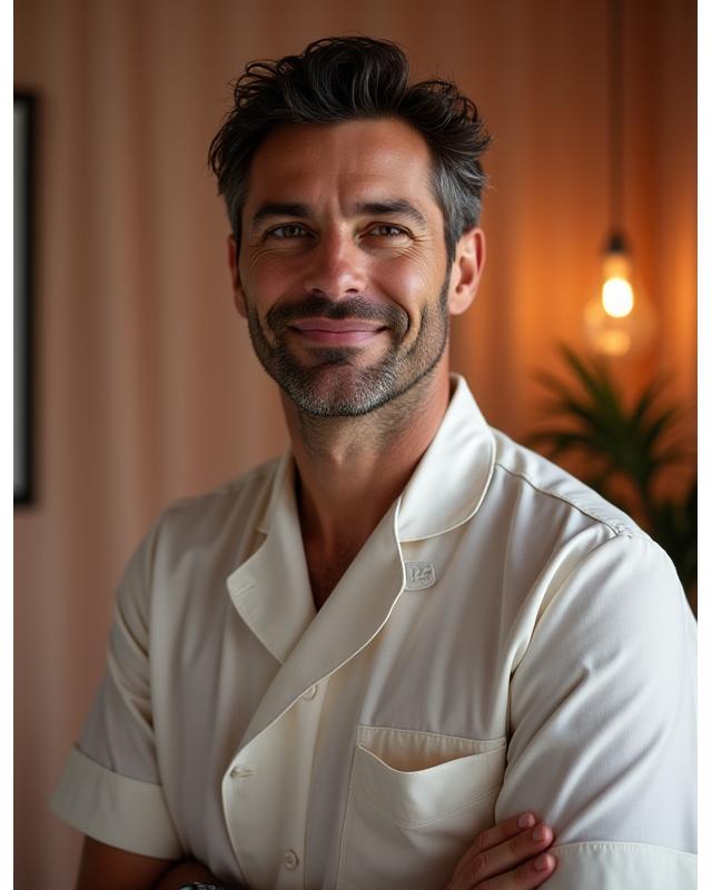 Porträt von Luca Bianchi, Massagetherapeut