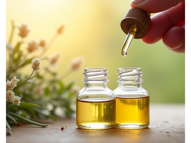 Aromatherapie Massage mit ätherischen Ölen