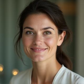 Porträt von Elena Ricci, Leiterin der Therapieabteilung bei Alpina Aufguss