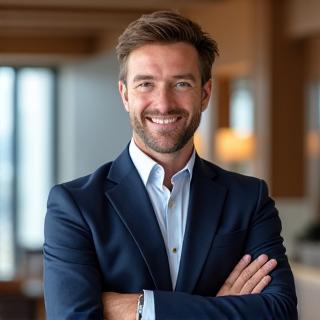 Porträt von Thomas Meier, Operations-Manager von Alpina Aufguss