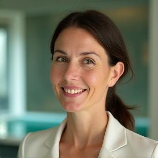 Porträt von Dr. Lena Müller, Wellness-Direktorin bei Alpina Aufguss